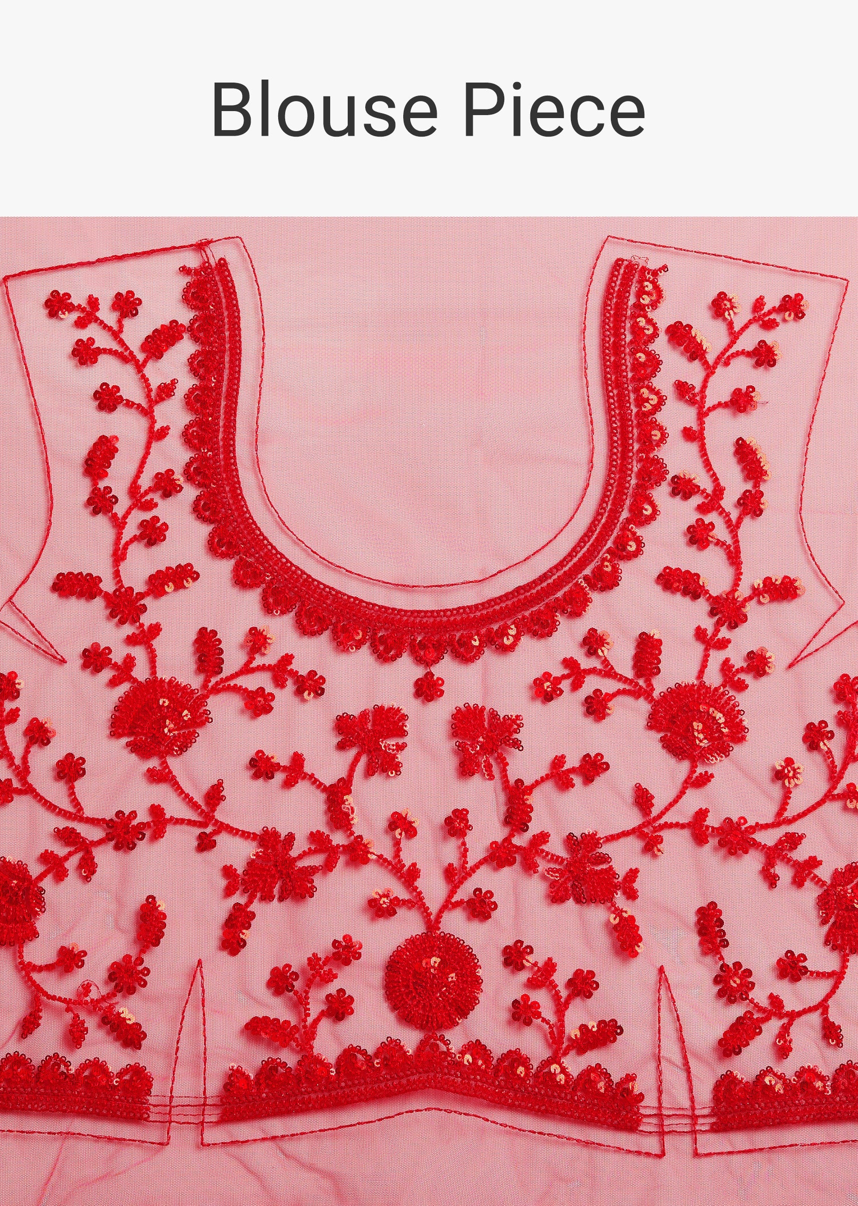 6893-red-net-saree-with-sequins-and-stones-embroidery-10.jpg Red Net Saree With Sequins And Stones Embroidery