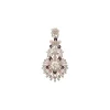 Violet Pink Statement Earrings