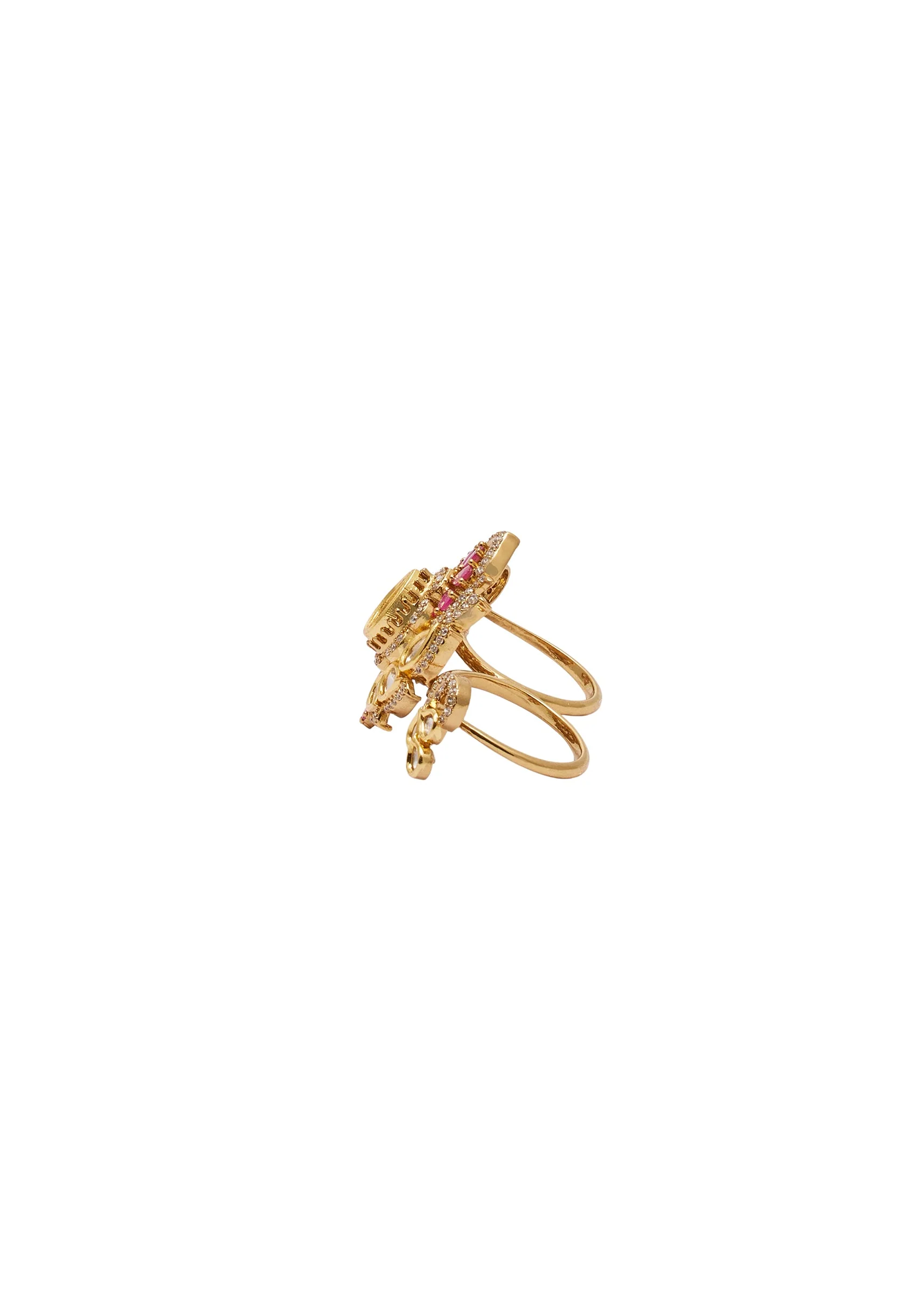 Baby Pink Gold Ring