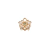Mint Green Gold Ring