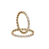 White Gold Festive Bangles