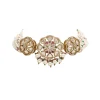 White Gold Festive Necklace Set