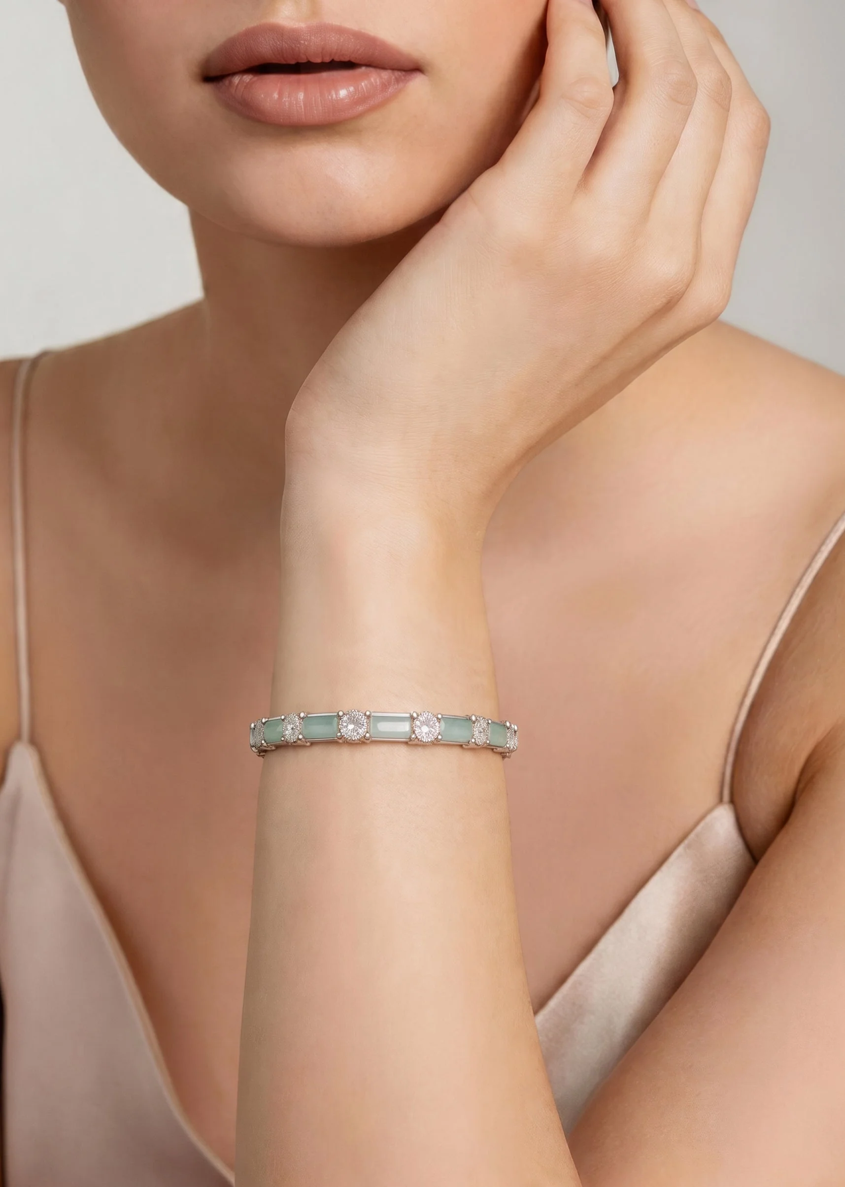 709-aqua-enamel-zirconia-bangles-1.webp Aqua Enamel Zirconia Bangles