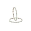 Aqua Enamel Zirconia Bangles