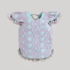 Blue And Pink Printed Salwar Kameez Set