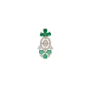 Silver Kundan Zirconia Necklace Set