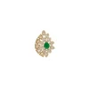 Kundan Green Earrings