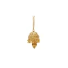 Gold Kundan Jhumka Earrings