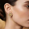 Ethereal Shine Zirconia Earrings