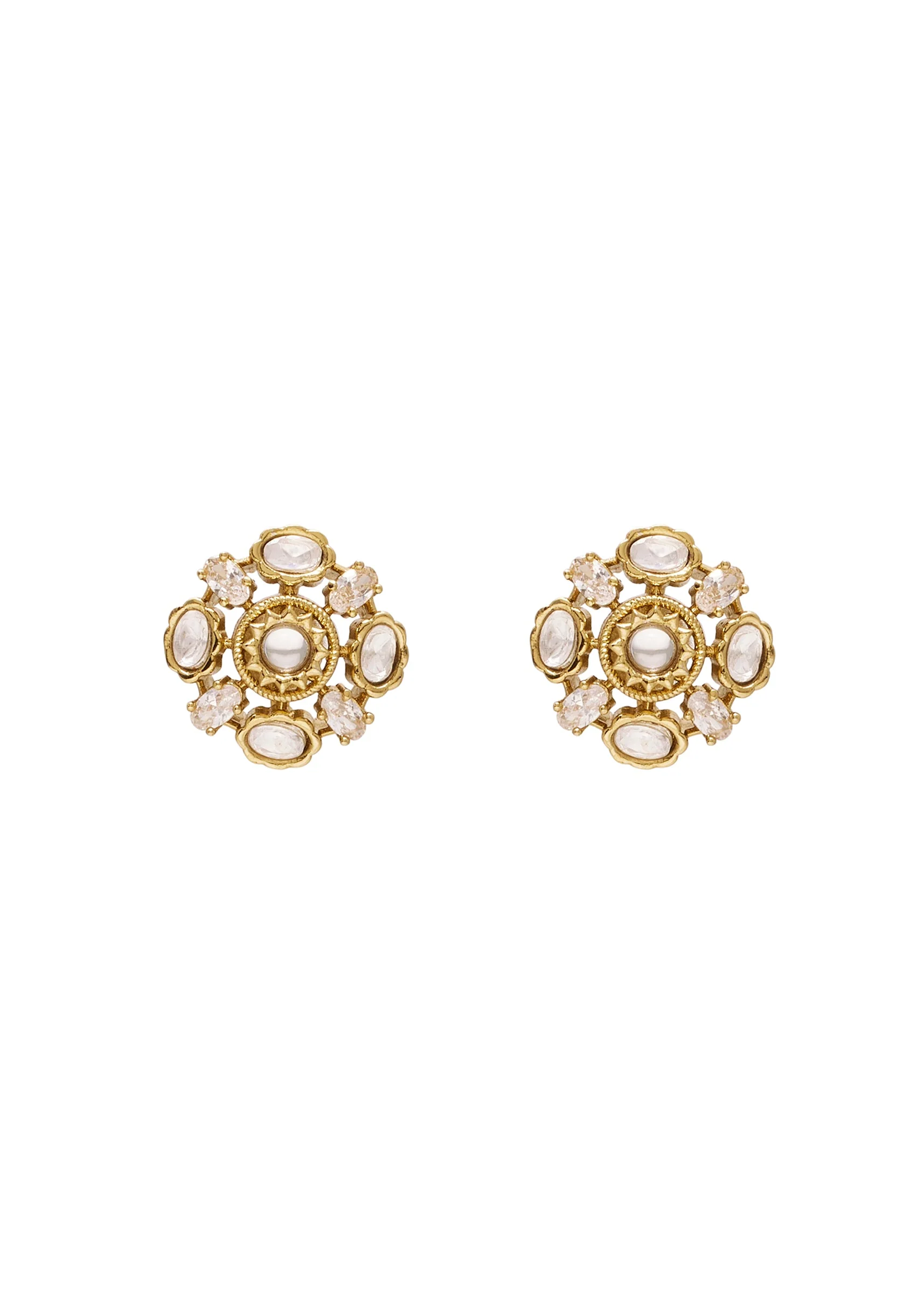 Ethereal Shine Zirconia Earrings