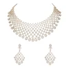 Silver Zirconia Necklace Set