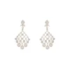 Silver Zirconia Necklace Set