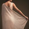 Gold Sequins Saree With An Embellished Border