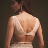 Gold Sequins Saree With An Embellished Border
