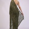 7269-capulet-olive-green-saree-in-sequins-with-embroidery-5.jpg Capulet Olive Green Saree In Sequins With Embroidery