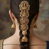 729-gold-finish-hair-pin-with-temple-style-motifs-1.webp Gold Finish Hair Pin With Temple Style Motifs