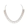 733-silver-finish-necklace-set-with-modern-fringe-style-and-cubic-zirconia-accents-2.webp Silver Finish Necklace Set With Modern Fringe Style And Cubic Zirconia Accents