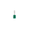 734-silver-finish-earrings-in-mix-metal-with-large-green-emerald-style-stone-3.webp Silver Finish Earrings In Mix Metal With Large Green Emerald Style Stone