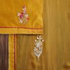 Mustard Organza Suit