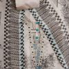 Grey Georgette Printed Suit