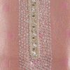 Pink Tissue Embroidered Unstitched Suit
