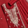 Maroon Satin Suit