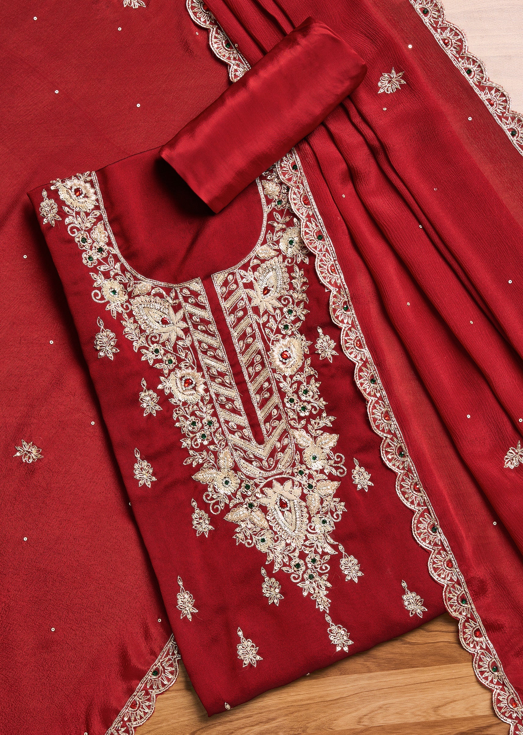 7414-maroon-satin-suit-1.jpg Maroon Satin Suit