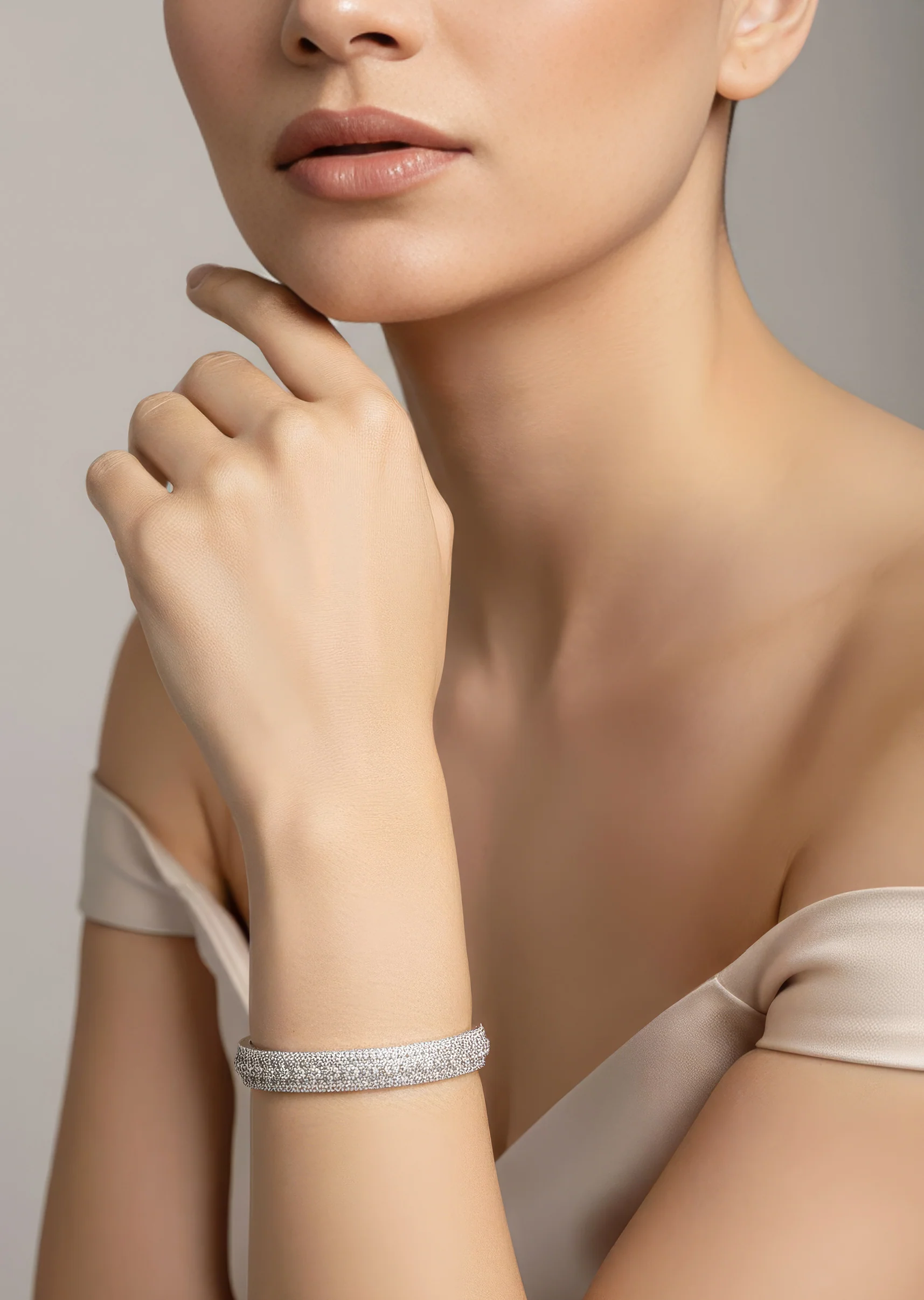 742-white-anti-tarnish-cz-diamond-rhodium-plated-bangle-set-of-2-1.webp White Anti Tarnish CZ Diamond Rhodium Plated Bangle (Set of 2)