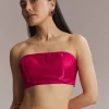 Hot Pink Chinon Saree With Cutdana And Stone Embroidery