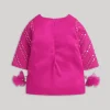 Hot Pink Embellished Salwar Kameez Set with Dupatta