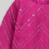 Hot Pink Embellished Salwar Kameez Set with Dupatta