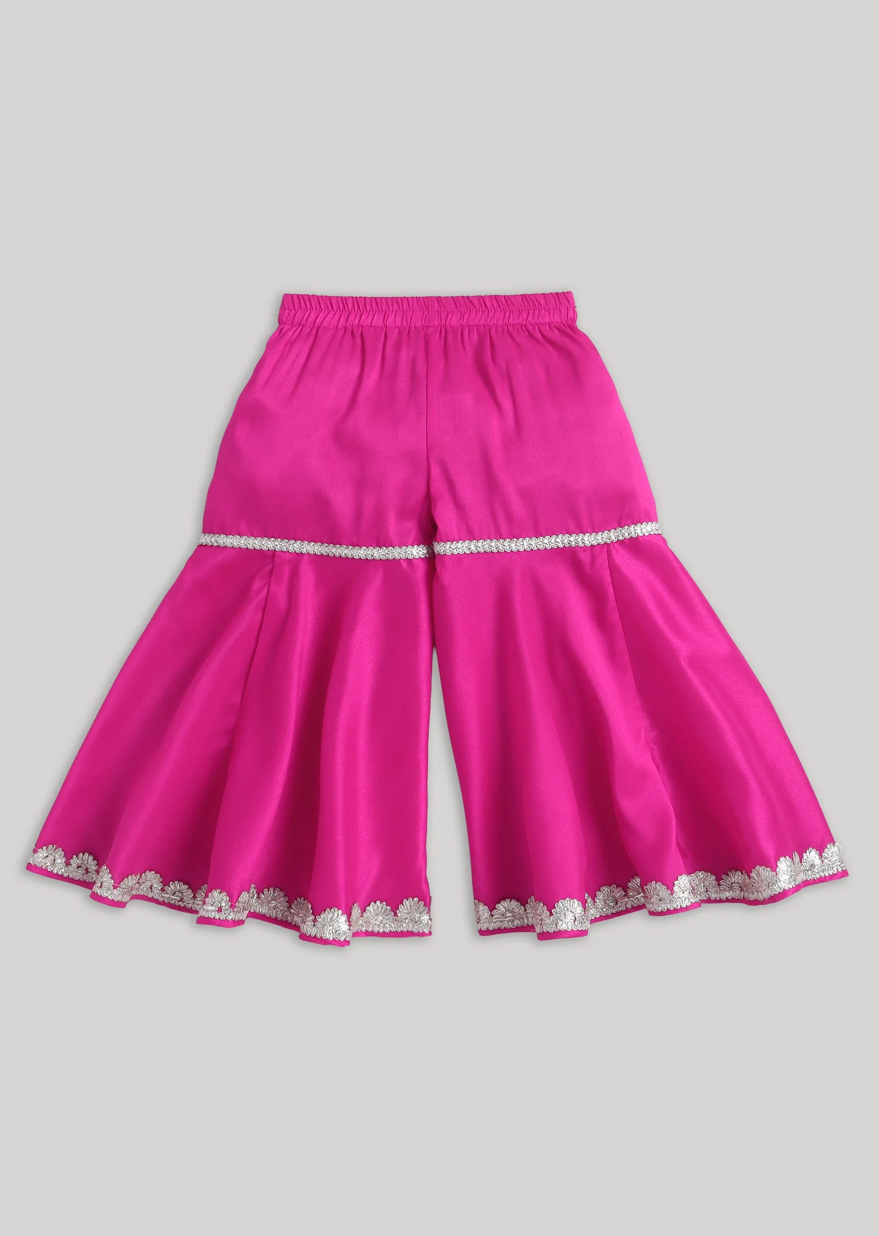 Hot Pink Embellished Salwar Kameez Set with Dupatta