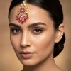 756-rani-pink-jewellery-set-in-polki-and-semi-precious-stones-1.webp Rani Pink Jewellery Set In Polki And Semi Precious Stones