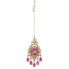 756-rani-pink-jewellery-set-in-polki-and-semi-precious-stones-2.webp Rani Pink Jewellery Set In Polki And Semi Precious Stones