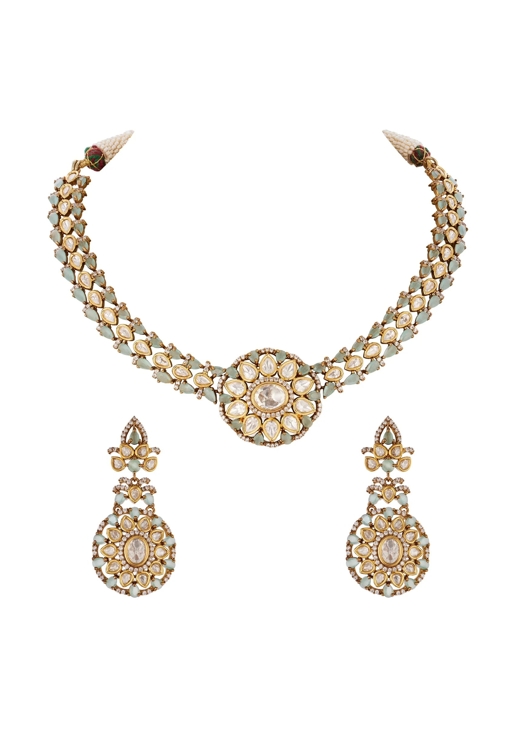 758-gold-finish-jewellery-set-in-semi-precious-stones-2.webp Gold Finish Jewellery Set in Semi Precious Stones