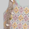 Yellow And Off White Colorblock Salwar Kameez Set
