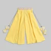 Yellow And Off White Colorblock Salwar Kameez Set