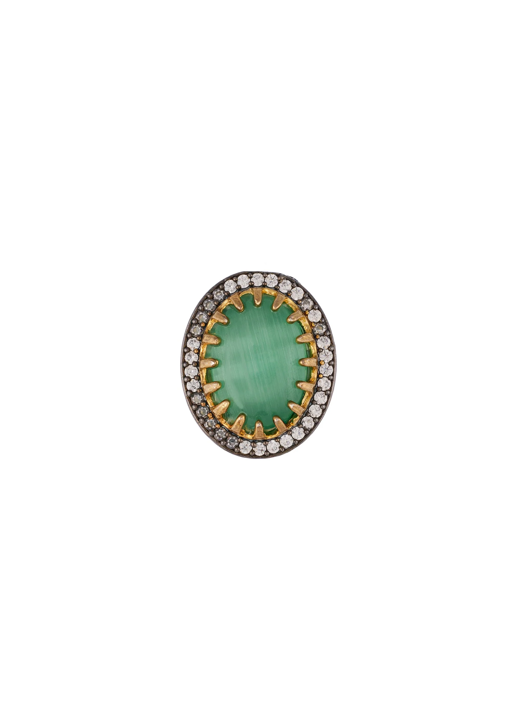 759-green-and-black-kundan-studs-with-semi-precious-stones-3.webp Green And Black Kundan Studs with Semi Precious Stones