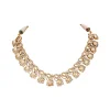 760-jewellery-set-in-gold-finish-polki-with-semi-precious-stones-3.webp Jewellery Set In Gold Finish Polki With Semi Precious Stones