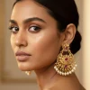 764-red-gold-earrings-with-kundan-detail-work-1.webp Red Gold Earrings With Kundan Detail Work