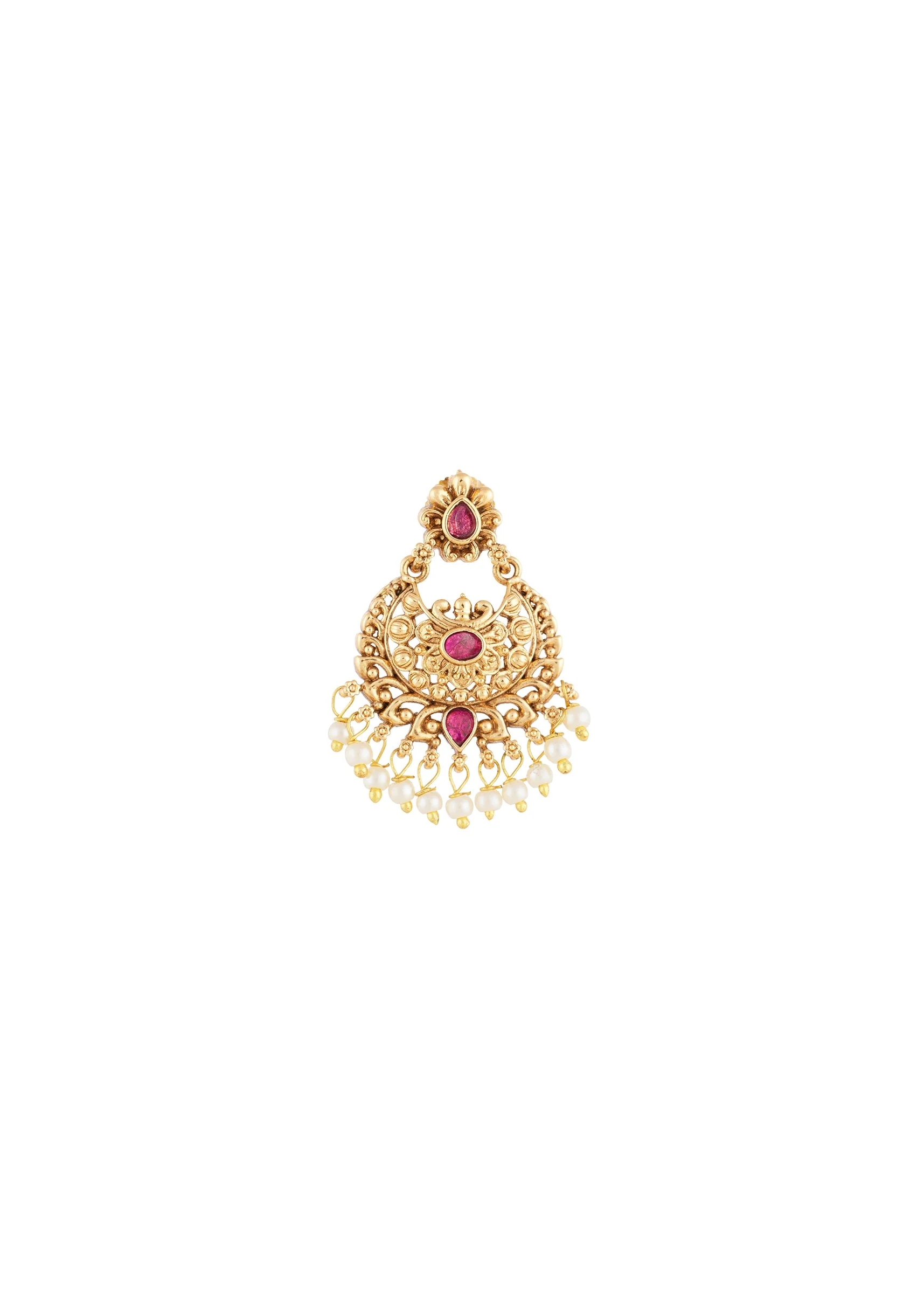 764-red-gold-earrings-with-kundan-detail-work-3.webp Red Gold Earrings With Kundan Detail Work