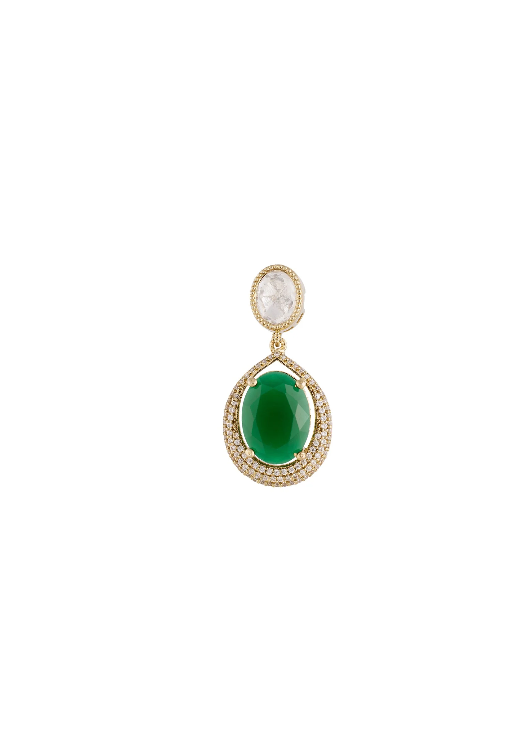 768-grey-gold-polki-earrings-with-timeless-detail-3.webp Grey Gold Polki Earrings With Timeless Detail