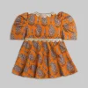 Off White Printed Salwar Kameez Set