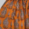 Off White Printed Salwar Kameez Set