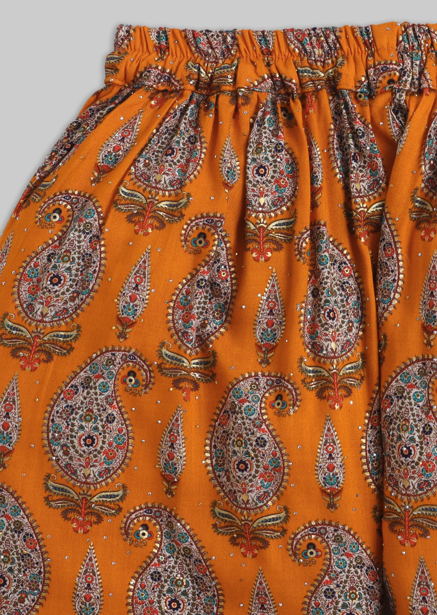 Off White Printed Salwar Kameez Set