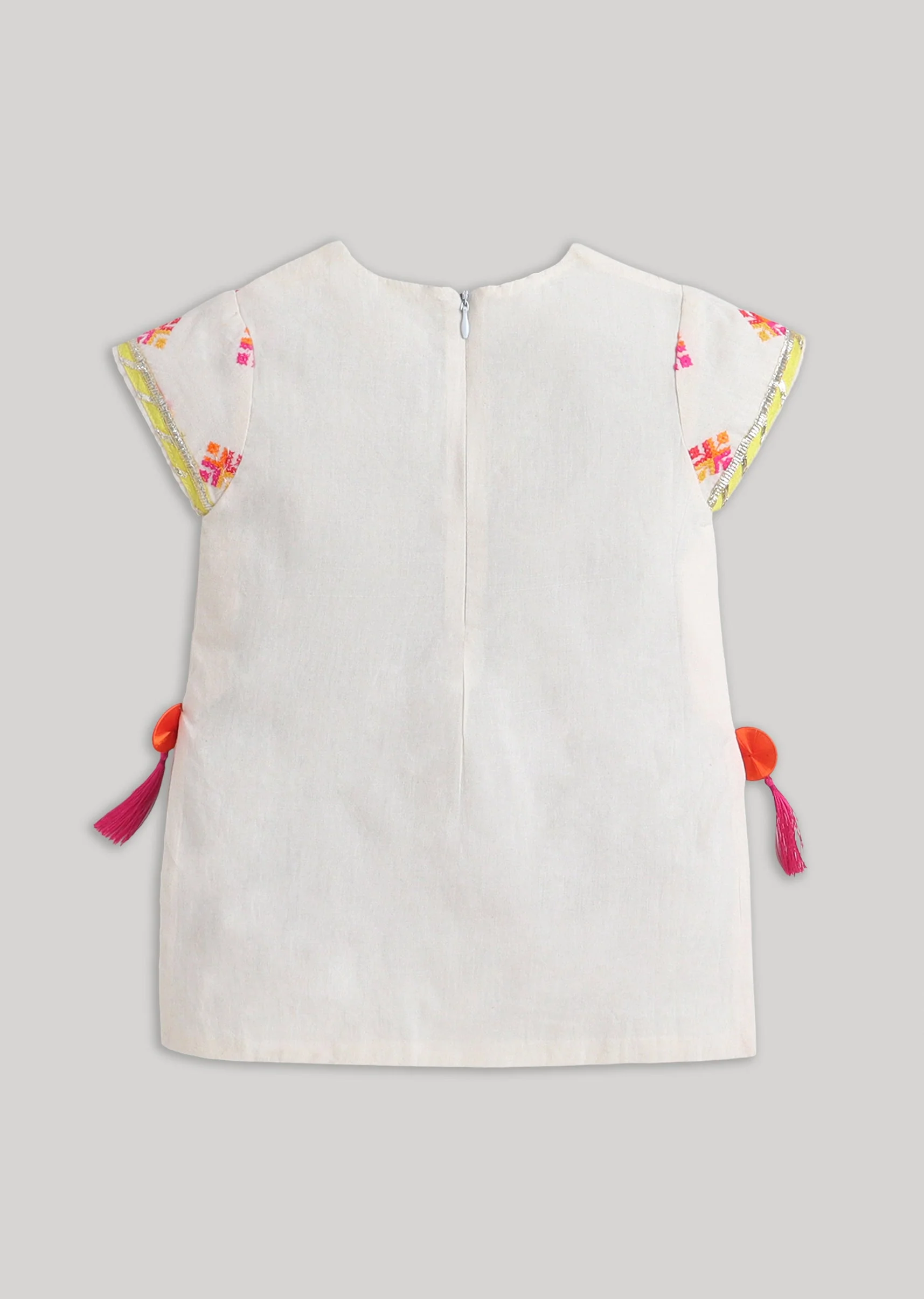 Noor Off White Printed Salwar Kameez Set