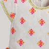 Noor Off White Printed Salwar Kameez Set