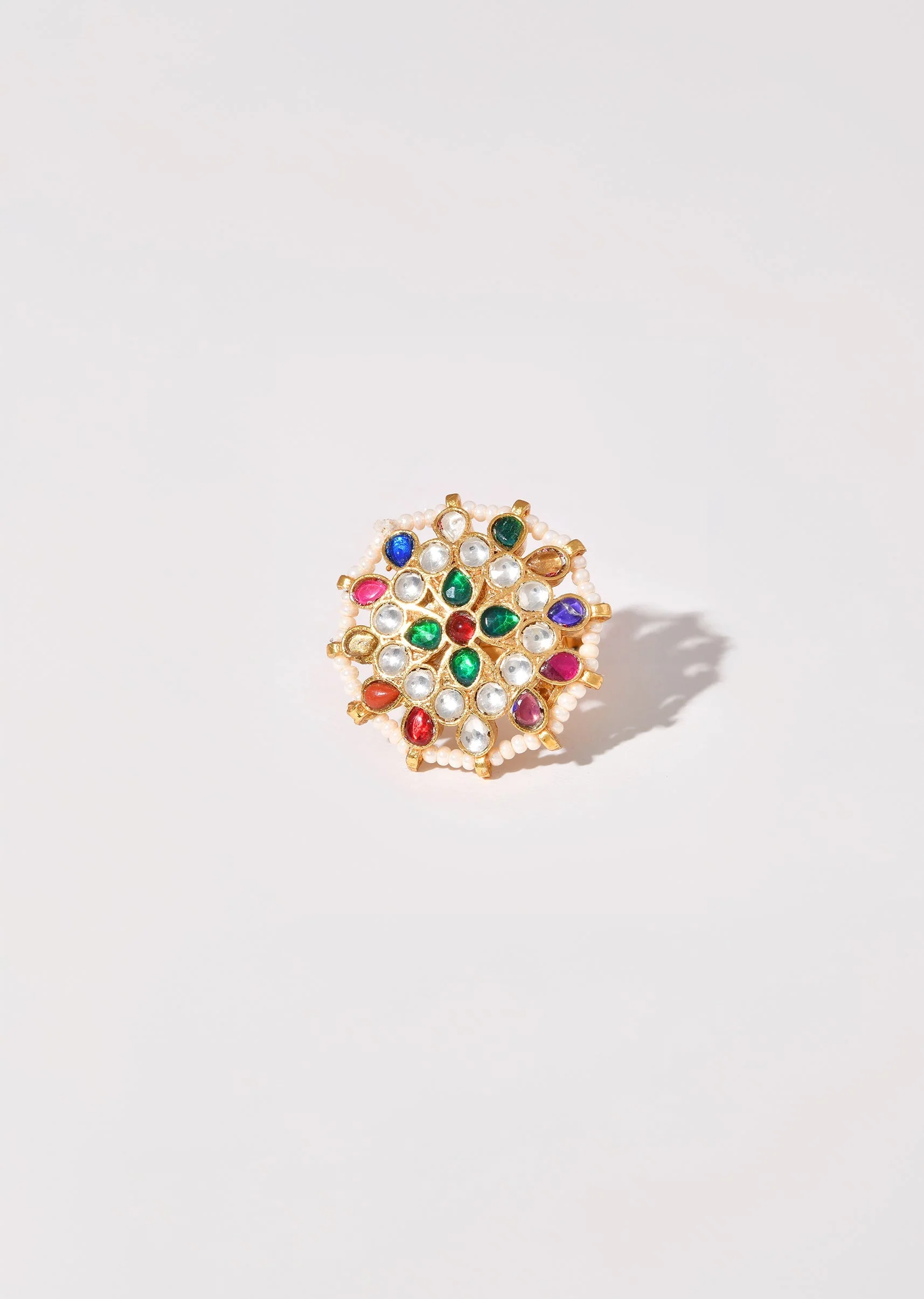 772-multi-circular-kundan-embellished-ring-2.webp Multi Circular Kundan Embellished Ring