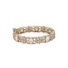 White And Gold Stone Encrusted Bangle Set
