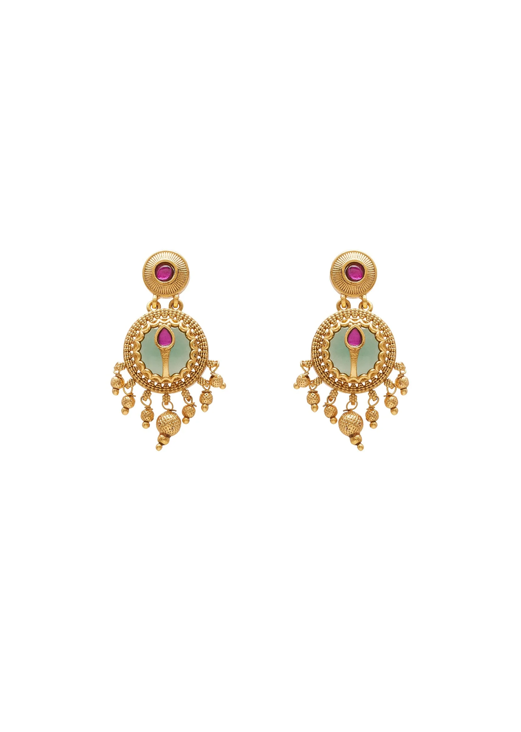 Antique Rajwadi Choker Necklace Set